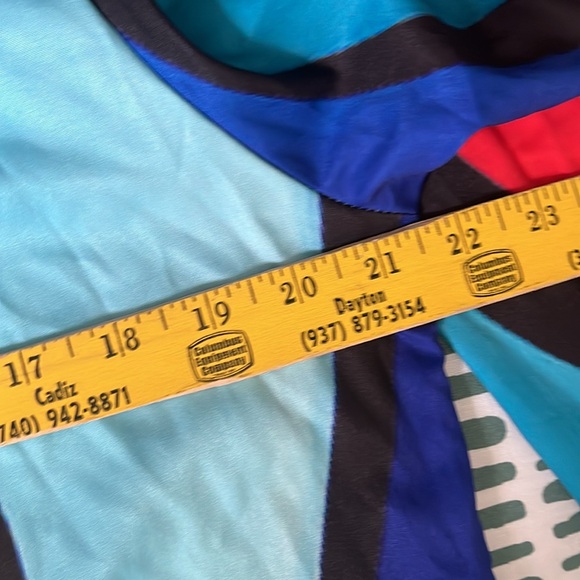 Face artsy, long sale colorful unique dress - Picture 11 of 11